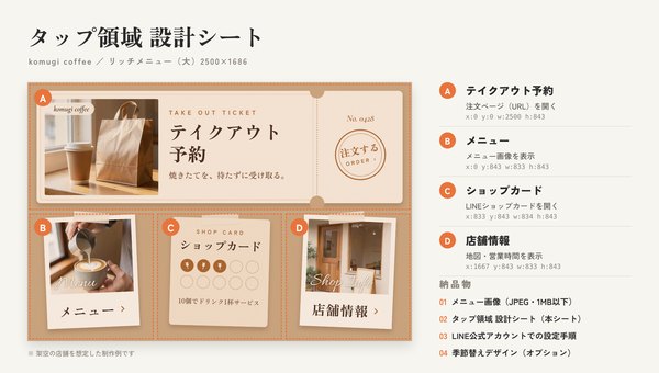タップ領域設計シート（制作サンプル）